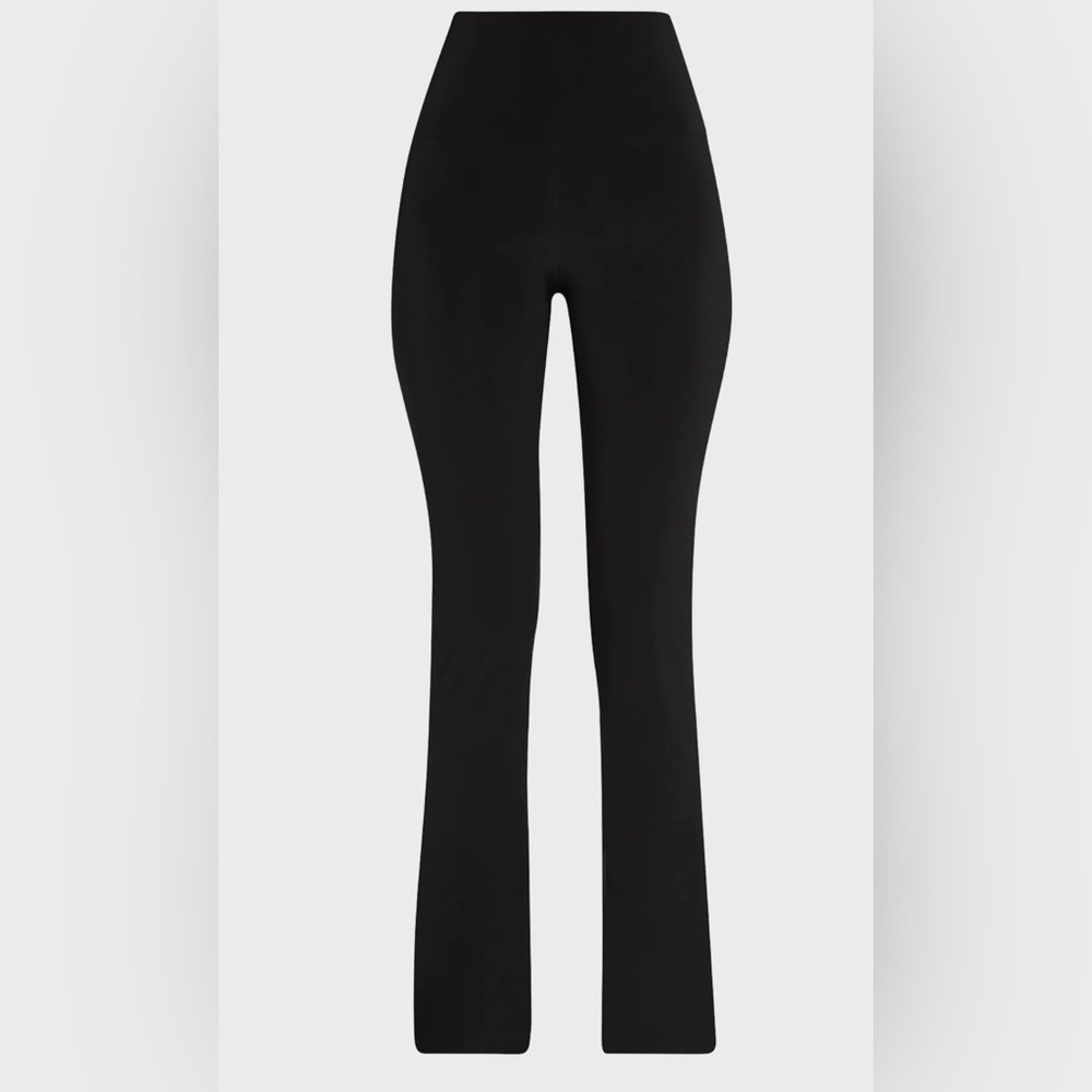 Norma Kamali Velvet Pull On Bootcut Pants size small